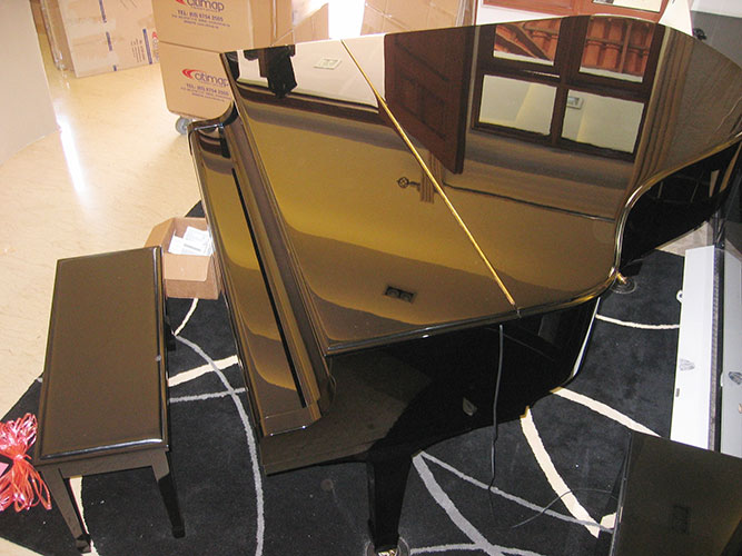 Moving of Piano
